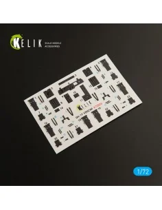 UH-1Y Venom interior 3D decals for Dream Model kit, 1/72 - Kelik K7...
