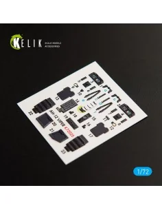 AH-1Z Viper interior 3D decals for Dream Model kit, 1/72 - Kelik K7...