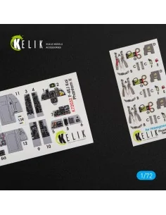 [NO_DESC] F-4EJ Kai Phantom II interior 3D decals for Hasegawa kit,...