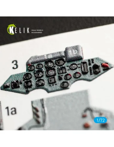 SU-27 interior 3D decals for Trumpeter kit, 1/72 - Kelik K72040