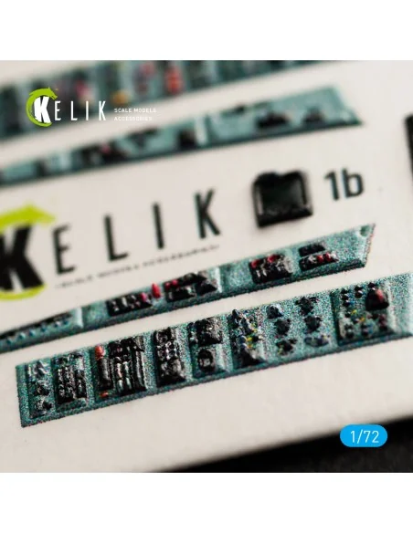 SU-27 interior 3D decals for Trumpeter kit, 1/72 - Kelik K72040