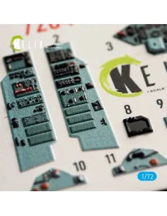 SU-27UB interior 3D decals for Trumpeter kit, 1/72 - Kelik K72041 2