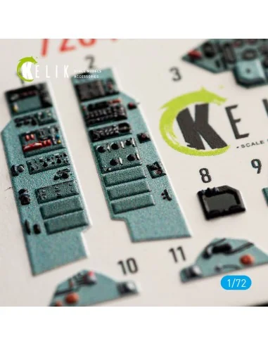 SU-27UB interior 3D decals for Trumpeter kit, 1/72 - Kelik K72041