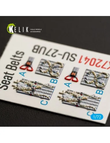 SU-27UB interior 3D decals for Trumpeter kit, 1/72 - Kelik K72041