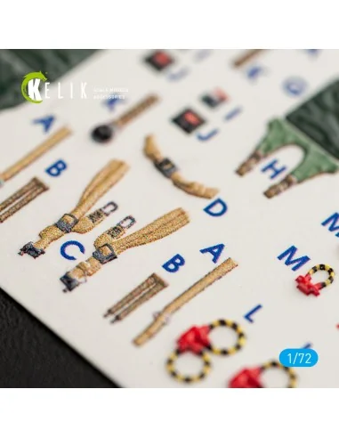 Blackburn Buccaneer S.2C interior 3D decals for Airfix kit, 1/72 - ...