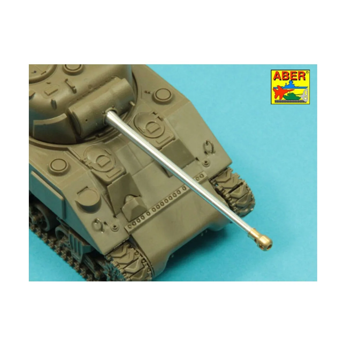 Tank Gun Barrel for British Sherma VC Firefly, 1/48 - Aber Models 4...