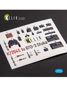 [NO_DESC] Junkers Ju 87D-3 Stuka - Interior 3D Decal for Special Ho...
