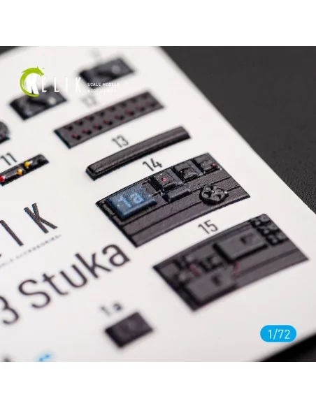 Junkers Ju 87D-3 Stuka - Interior 3D Decal for Special Hobby kit, 1...