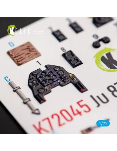 Junkers Ju 87D-3 Stuka - Interior 3D Decal for Special Hobby kit, 1...