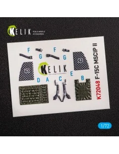 F-15C MSIP II Eagle interior 3D decals for GWH, 1/72 - Kelik K72048 2