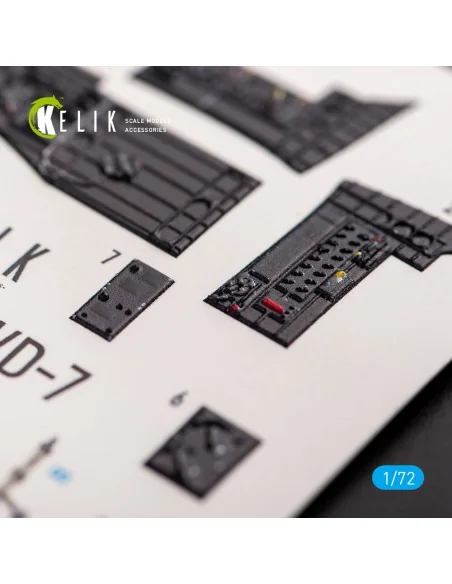 [NO_DESC] Junkers Ju87D-3N/D-7 - interior 3D decals for Fujimi/Hobb...