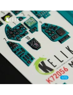 Mi-24V interior 3D decals for HobbyBoss kit, 1/72 - Kelik K72056 2