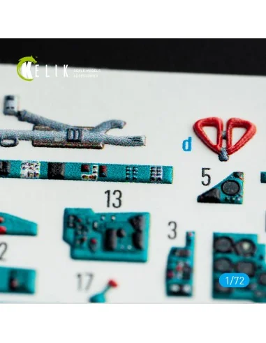 [NO_DESC] MiG-23 ML/MLA interior 3D decals for ClearProp kit, 1/72 ...