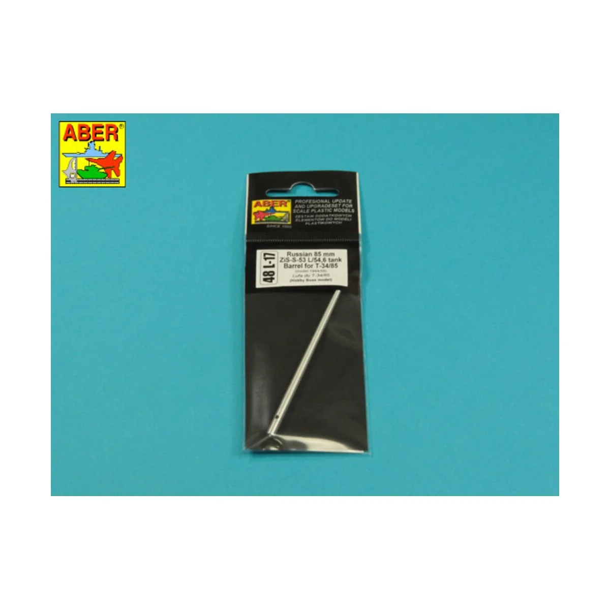 Russian ZiS-S-53 L/54, 6 barrel for T-34/85, 1/48 - Aber Models 48 ...