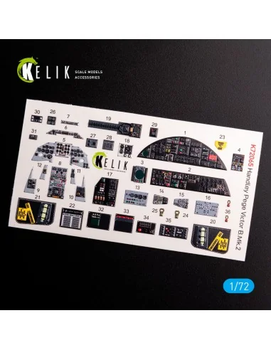 [NO_DESC] Handley Page Victor B Mk2 interior 3D decals for Airfix k...
