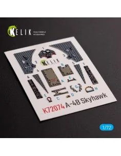 A-4B Skyhawk interior 3D decals for Hobby 2000/Fujimi kit, 1/72 - K...