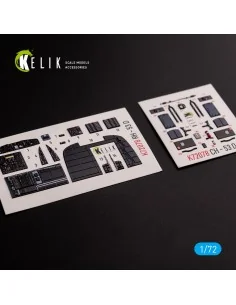 CH-53D Sea Stallion interior 3D decals for Fujimi/Academy kit, 1/72...