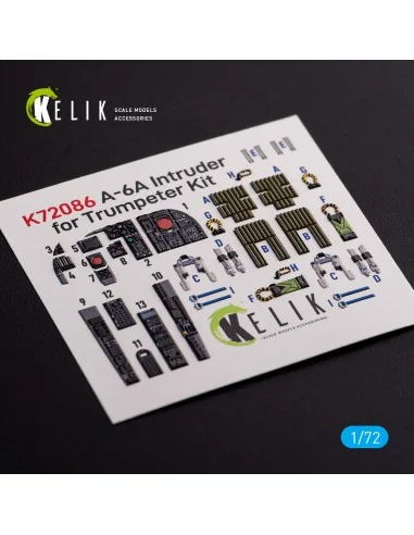 [NO_DESC] A-6A Intruder interior 3D decals for Trumpeter kit, 1/72 ...