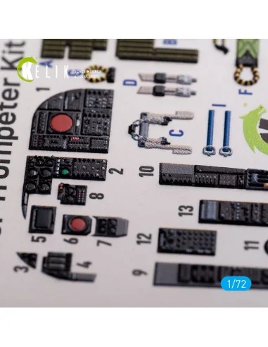 A-6A Intruder interior 3D decals for Trumpeter kit, 1/72 - Kelik K7...