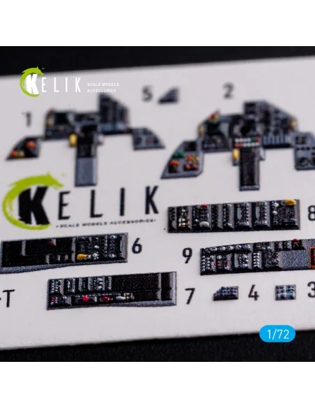 AMX-T interior 3D decals for Italeri kit, 1/72 - Kelik K72088