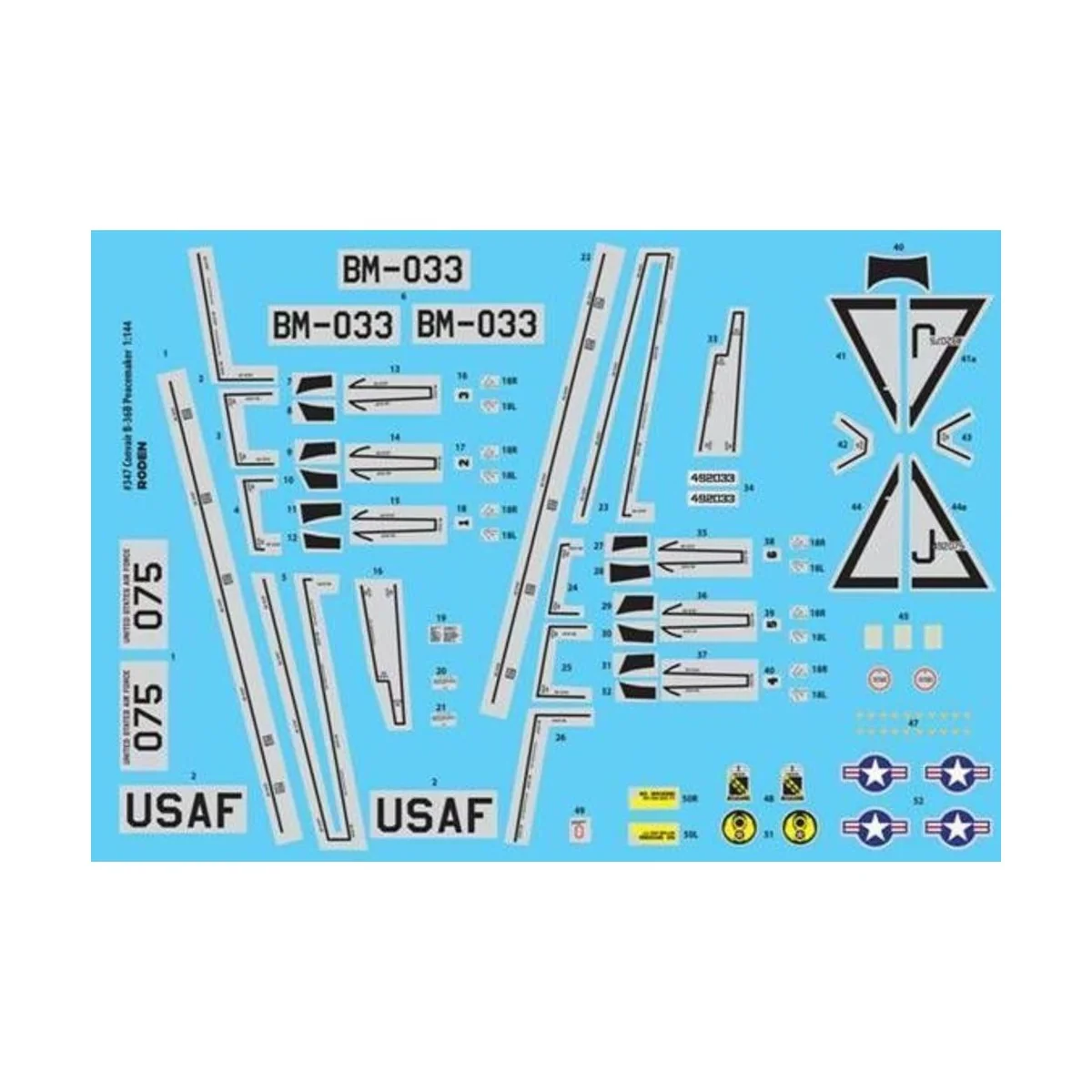 Convair B-36B Peacemaker (Early), 1/144 - Roden 347