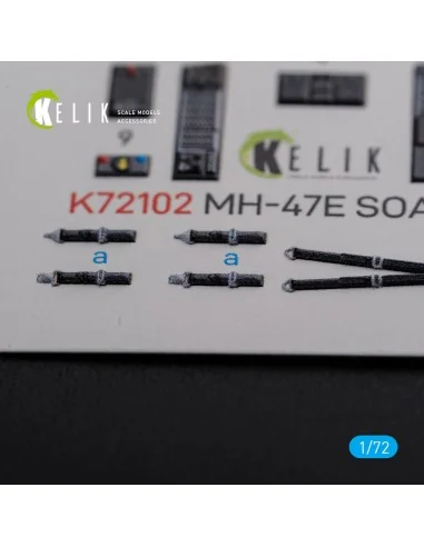 [NO_DESC] MH-47E interior 3D decals for Italeri kit, 1/72 - Kelik K...