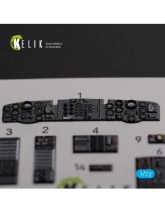 CH-47A interior 3D decals for Trumpeter kit, 1/72 - Kelik K72103 2