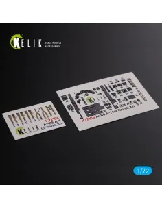Ju-88 A-1 interior 3D decals for Revell kit, 1/72 - Kelik K72106