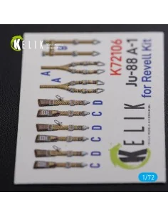 Ju-88 A-1 interior 3D decals for Revell kit, 1/72 - Kelik K72106 2
