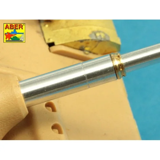 German Two part 8,8cm Pak 43/3 (L/71) Barrel for Jagdpanther G1-Lat...