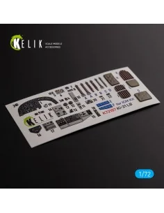 KI-21 interior 3D decals for ICM kit, 1/72 - Kelik K72107