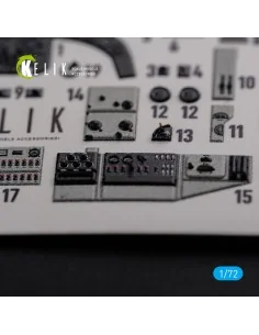 [NO_DESC] KI-21 interior 3D decals for ICM kit, 1/72 - Kelik K72107 2