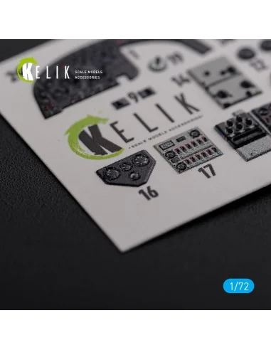 [NO_DESC] KI-21 interior 3D decals for ICM kit, 1/72 - Kelik K72107