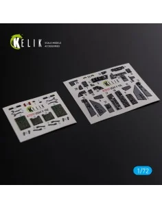 F-15E interior 3D decals for Academy kit, 1/72 - Kelik K72111
