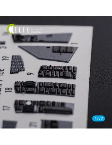 [NO_DESC] F-15E interior 3D decals for Academy kit, 1/72 - Kelik K7...