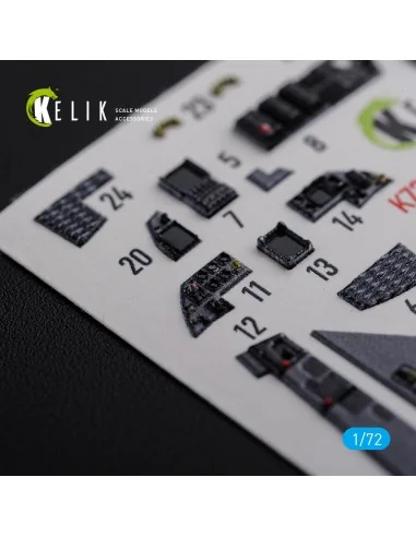 [NO_DESC] F-15E interior 3D decals for Academy kit, 1/72 - Kelik K7...