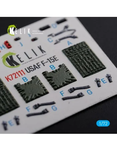 [NO_DESC] F-15E interior 3D decals for Academy kit, 1/72 - Kelik K7...