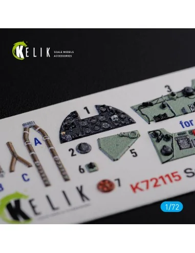 [NO_DESC] Sea Hurricane Mk I interior 3D decals for Arma Hobby kit,...