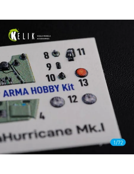 [NO_DESC] Sea Hurricane Mk I interior 3D decals for Arma Hobby kit,...
