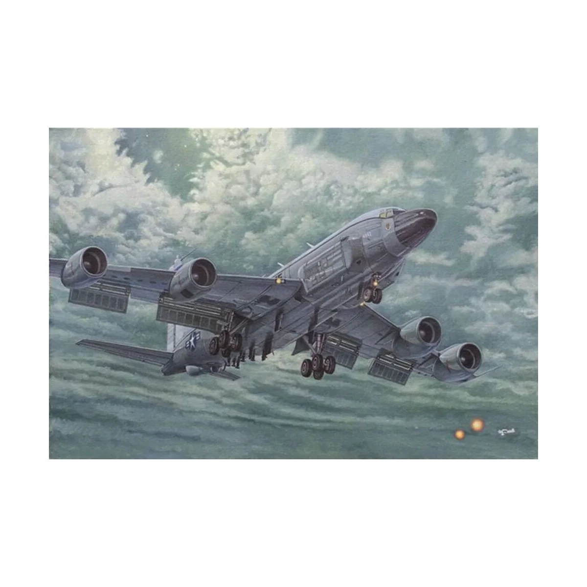 Boeing RC-135V/W Rivet Joint, 1/144 - Roden 349 Boeing RC-135V/W Rivet Joint, 1/144 - Roden 349