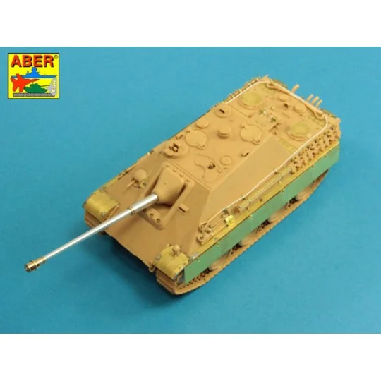 German Two part 8,8cm Pak 43/3 (L/71) Barrel for Jagdpanther G1-Lat...