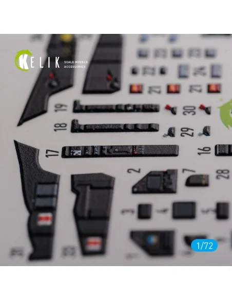 [NO_DESC] Mirage 2000D interior 3D decals forModelSvit kit, 1/72 - ...