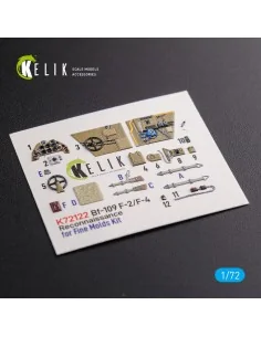 [NO_DESC] BF109-F2/F4 reconnaissance interior 3D decals for Fine Mo...