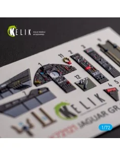 Jaguar GR.1/GR.3 - interior 3D decals for Italeri kit, 1/72 - Kelik... 2