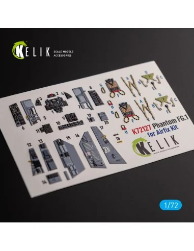 [NO_DESC] FG.1 Phantom - interior 3D decals for Airfix kit, 1/72 - ...