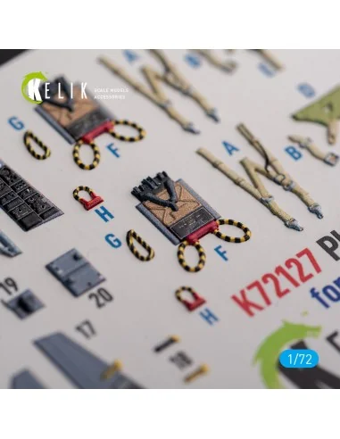 FG.1 Phantom - interior 3D decals for Airfix kit, 1/72 - Kelik K72127