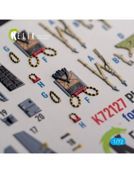 FG.1 Phantom - interior 3D decals for Airfix kit, 1/72 - Kelik K72127