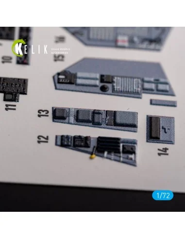 FG.1 Phantom - interior 3D decals for Airfix kit, 1/72 - Kelik K72127