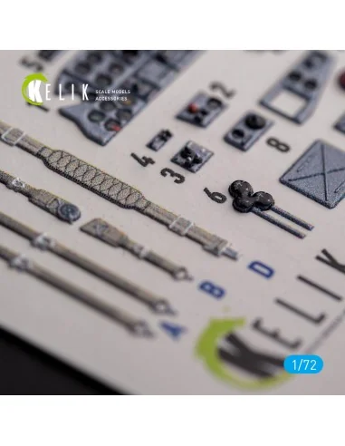 Il-2 Shturmovik - interior 3D decals for Tamiya kit, 1/72 - Kelik K...