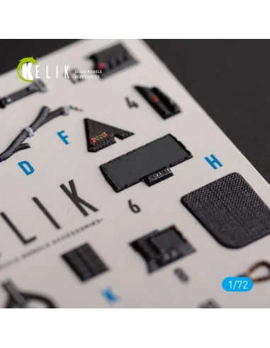 F-35B - interior 3D decals for Tamiya kit, 1/72 - Kelik K72141